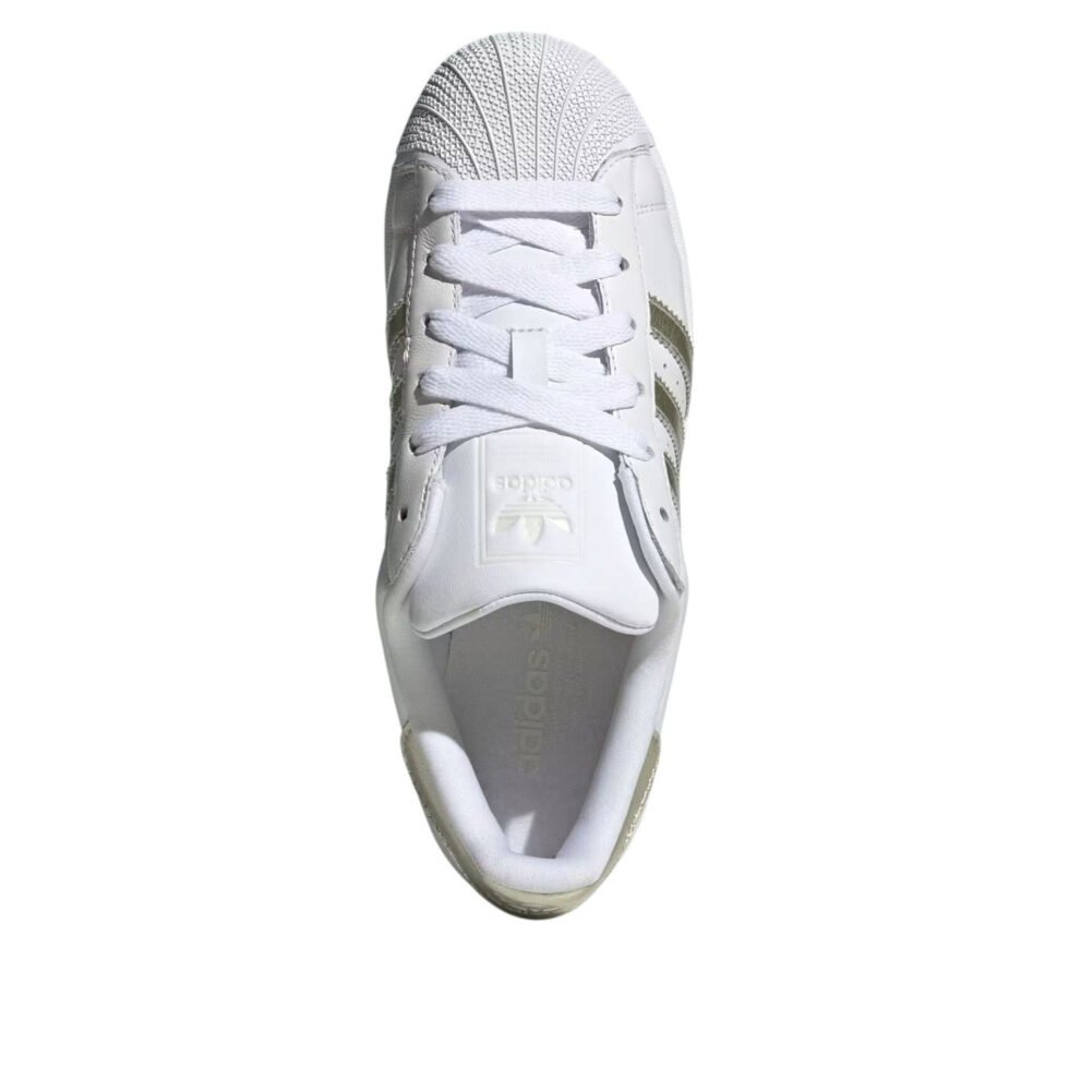 (WMNS) adidas Superstar II 'Cloud White Alumina' JQ6457 - Image 4