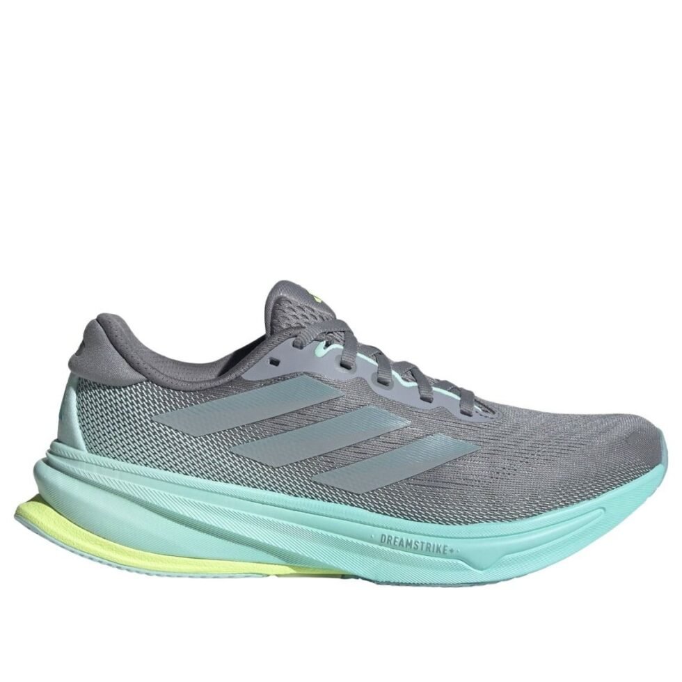 (WMNS) adidas Supernova Rise 2 'Grey Flash Aqua' JQ7691 - Image 2