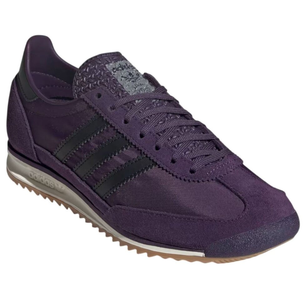 (WMNS) adidas SL 72 'Aurora Plum Core Black' JQ8378 - Image 2