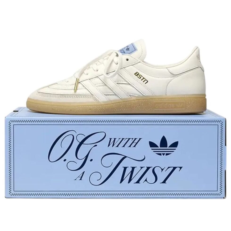 adidas x BSTN Handball Spezial 'Twist White' JQ9290 - Image 4