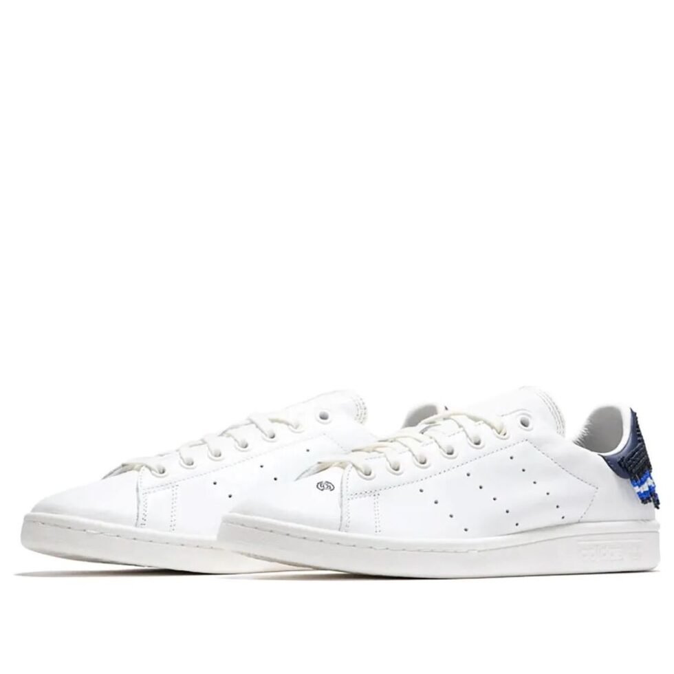 adidas x CLOT Stan Smith 'Night Navy Beads' JR0022 - Image 3
