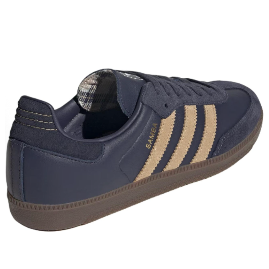 adidas Samba 'Shadow Navy Golden Beige Gum' JR0894 - Image 3
