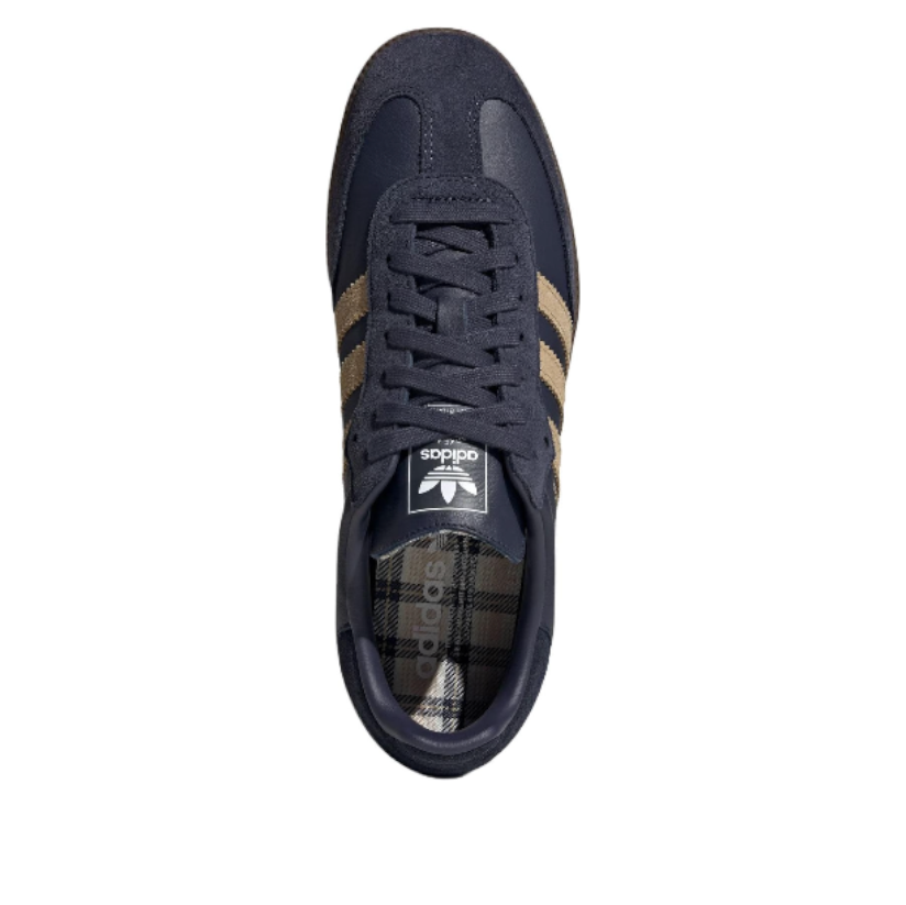adidas Samba 'Shadow Navy Golden Beige Gum' JR0894 - Image 4