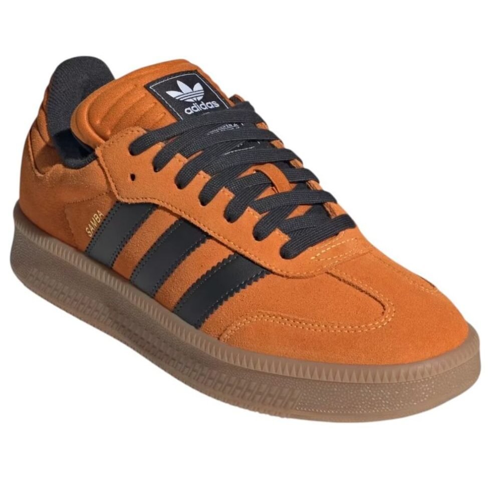 adidas Samba XLG 'Crew Orange Carbon Gum' JR1111 - Image 5