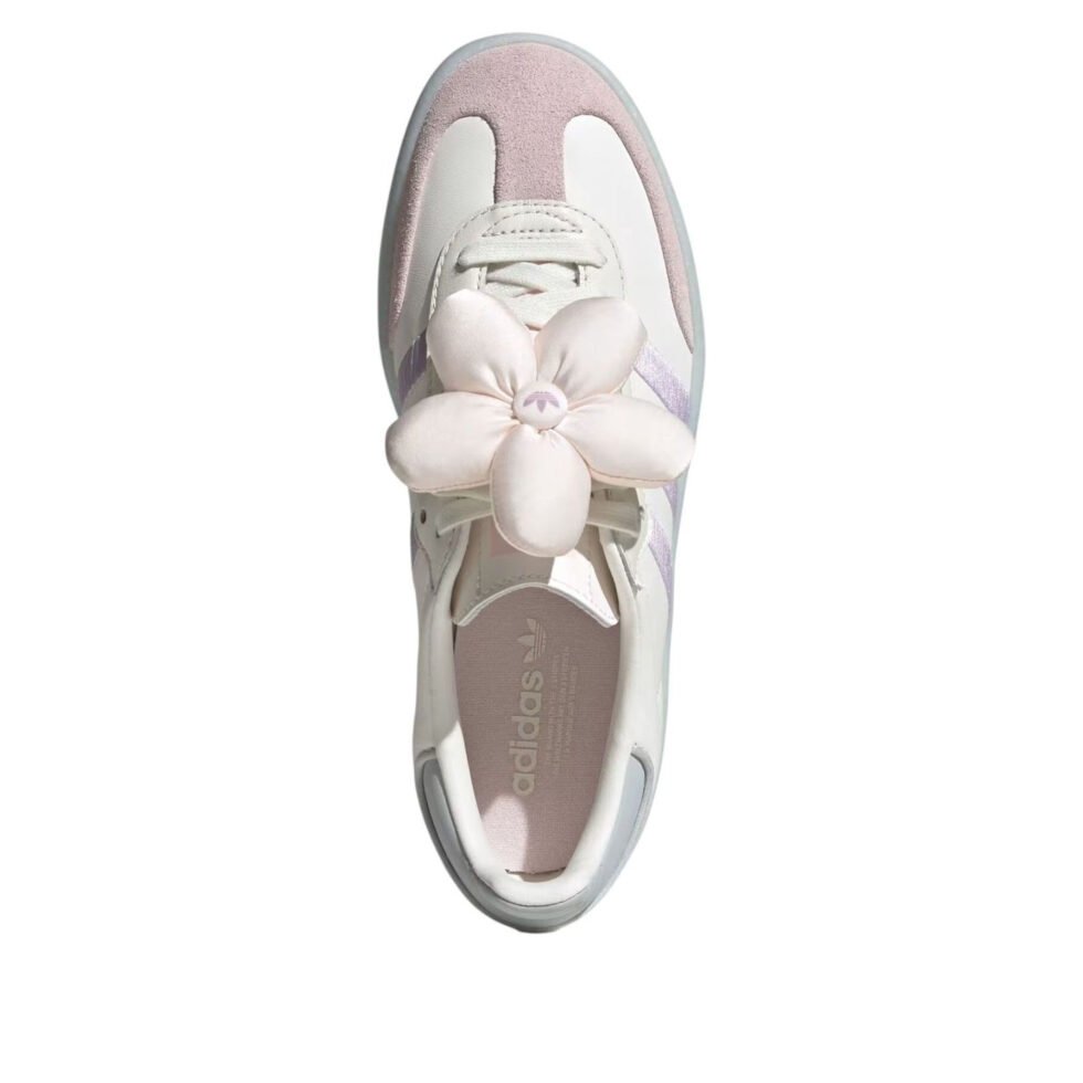 (WMNS) adidas Sambae W 'Cloud White Purple Tint Clear Grey' JR3335 - Image 5