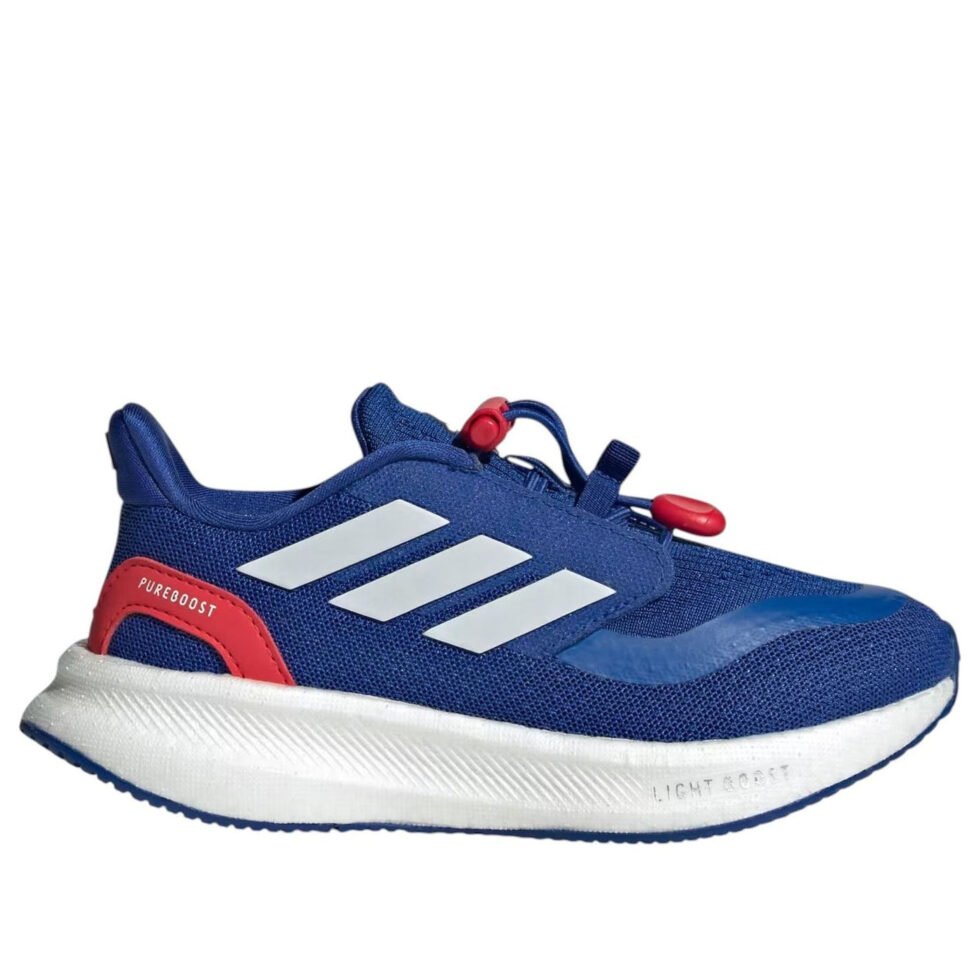 (PS) adidas Pureboost 5 'Royal Blue White Red' JR4308 - Image 2