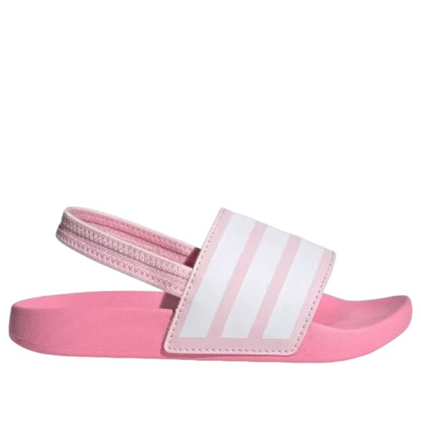 (GS) adidas Adilette Estrap Slide 'Clear Pink' JR5331 - Image 2