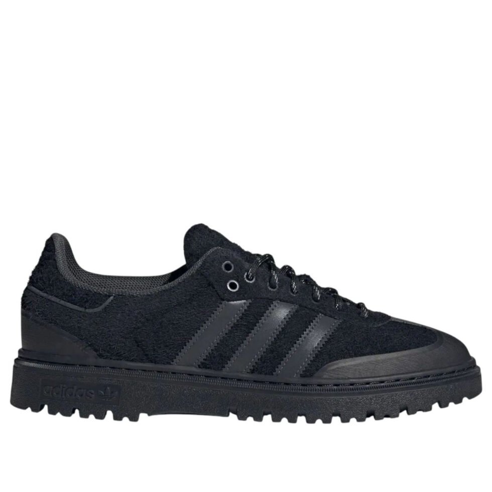adidas Samba Winter 'Black' JR5704 - Image 2
