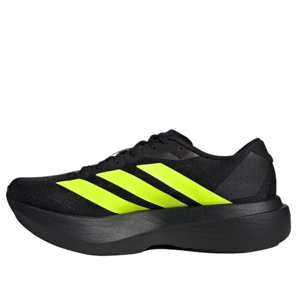 (WMNS) adidas Adizero EVO SL 'Core Black Lucid Lemon' JR5842 - Image 3