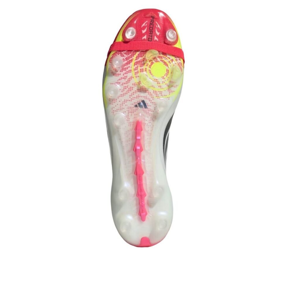 adidas Predator Elite Fold Over Tongue AG 'Lucid Red Cloud White' JR5899 - Image 3