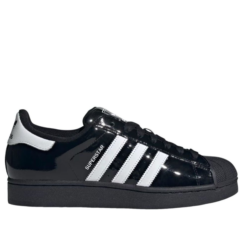 adidas Superstar II 'Black White' JR7313 - Image 2