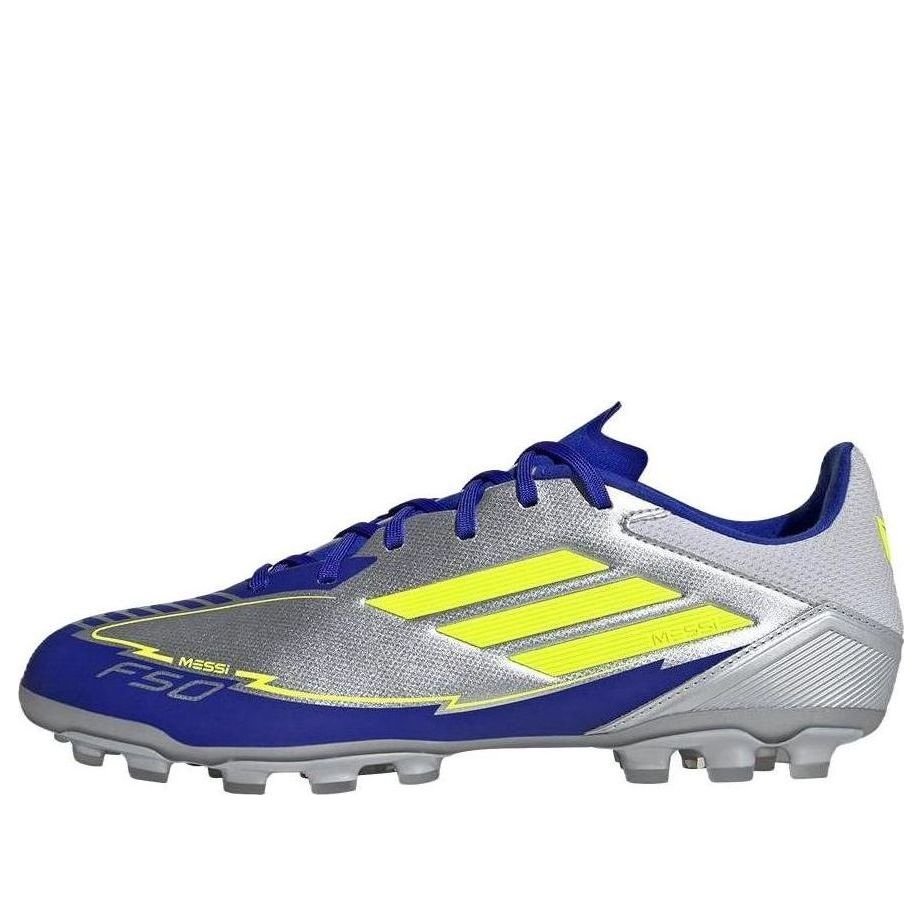 adidas F50 League Messi 2G/3G AG 'Silver Blue' JR8057
