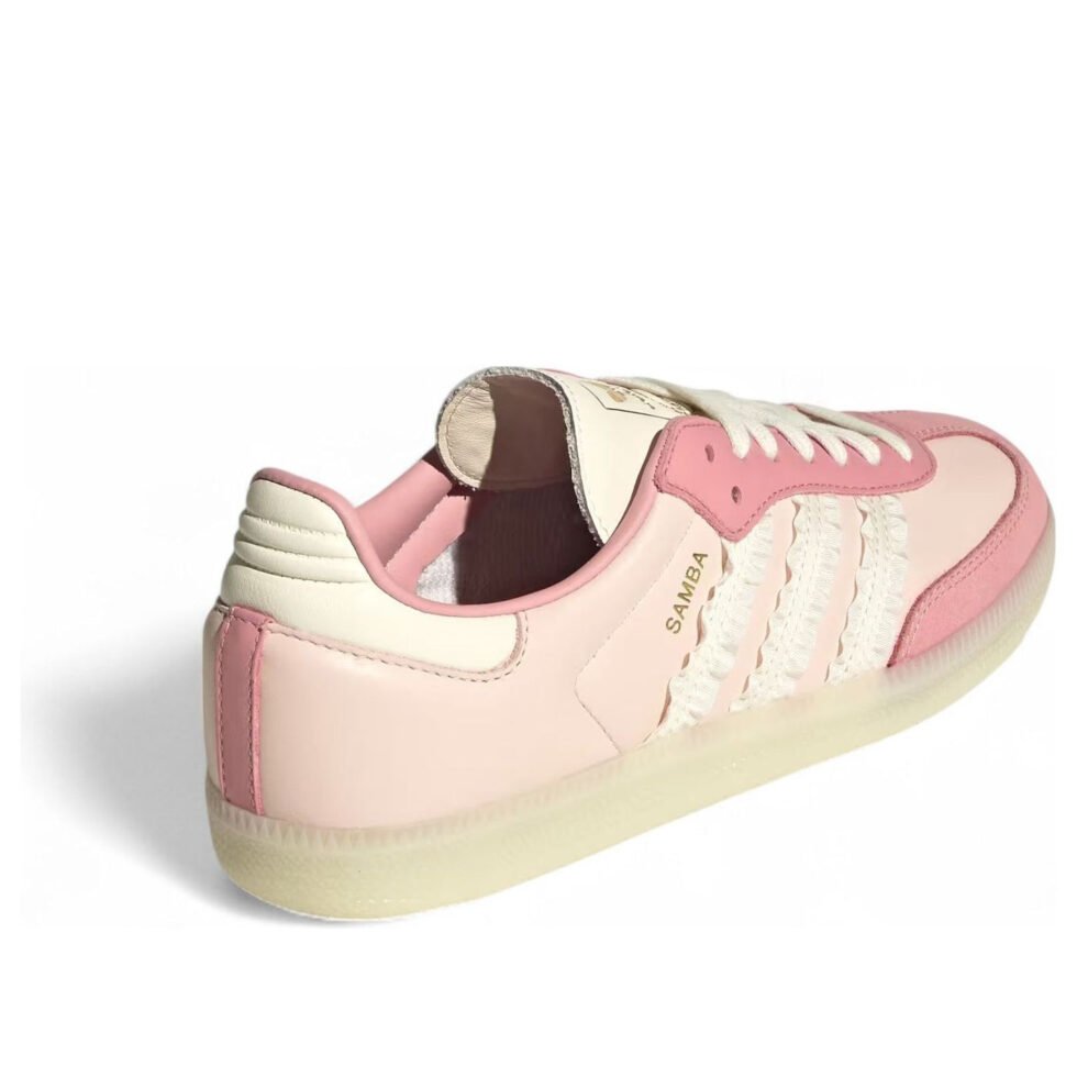 (WMNS) adidas Samba 'Ruffle Stripes Pack Wonder Mauve' JR8830 - Image 4