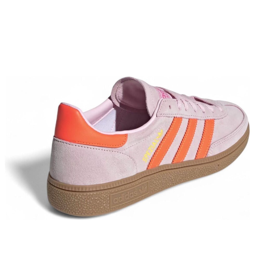 (WMNS) adidas Handball Spezial 'Clear Pink Solar Orange' JS0250 - Image 4
