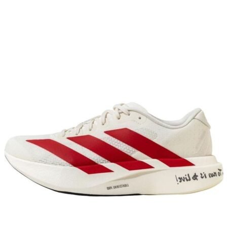 adidas Adizero Evo SL 'White Red' JS1182