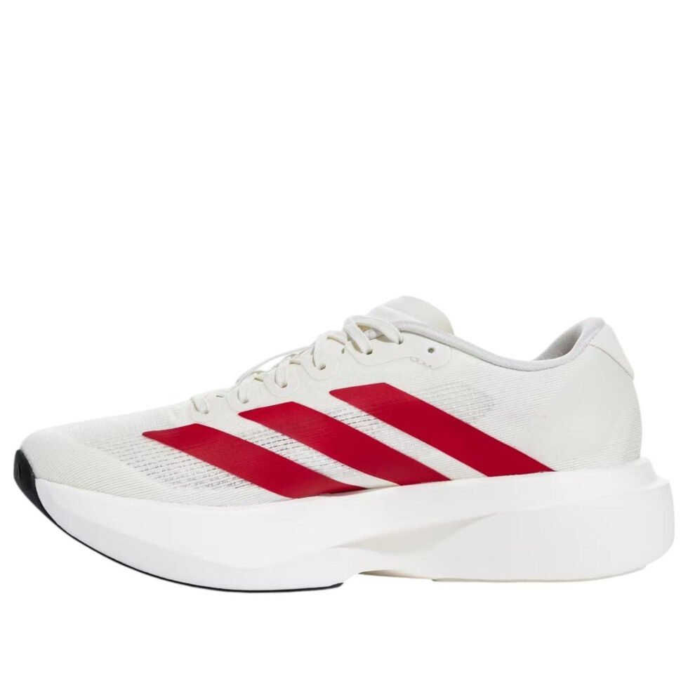 (WMNS) adidas Adizero EVO SL 'Off White Better Scarlet Core Black' JS1183 - Image 2