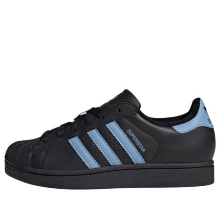 (WMNS) adidas Superstar II 'Core Black Ash Blue' JS1338