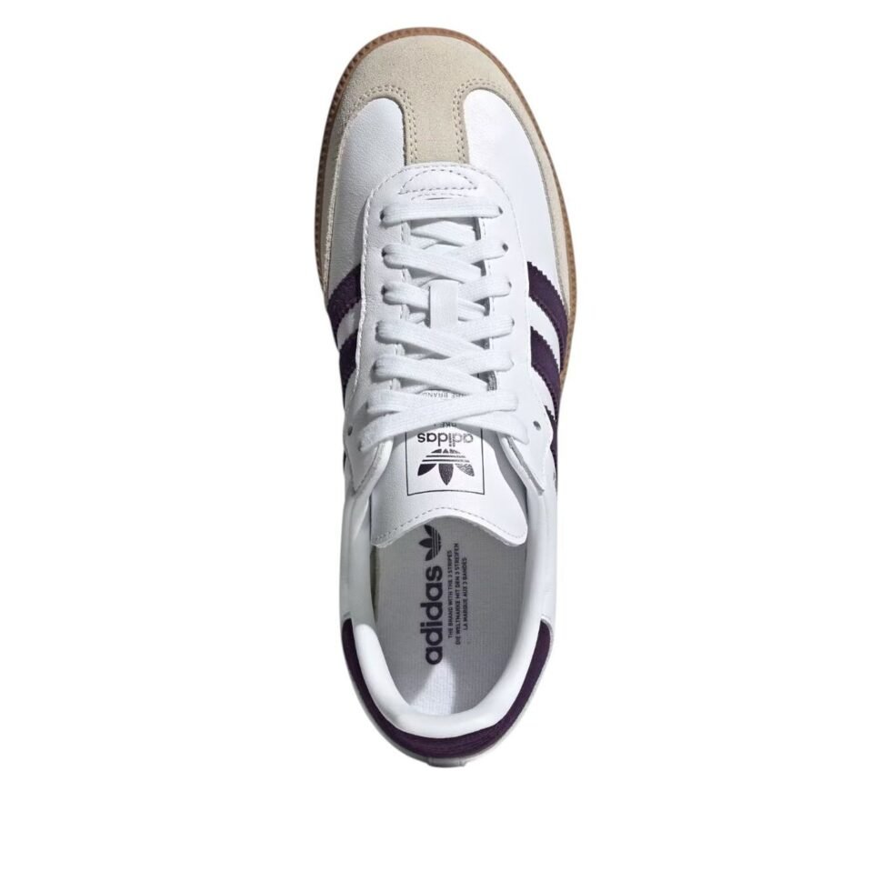 (WMNS) adidas Samba 'Cloud White Alumina' JS1392 - Image 2