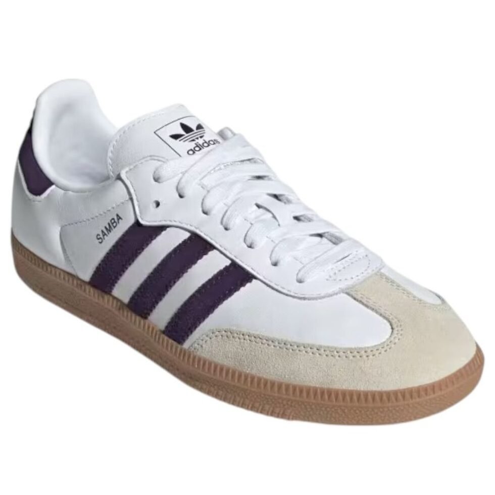 (WMNS) adidas Samba 'Cloud White Alumina' JS1392 - Image 4
