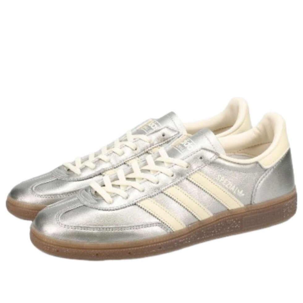 (WMNS)  adidas Handball Spezial 'Matte Silver Gum' JS2630 - Image 3