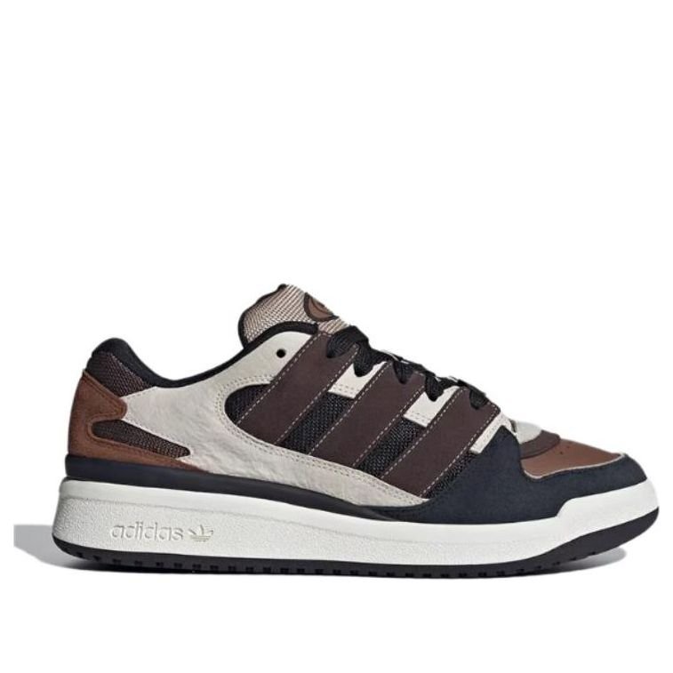adidas Forum Puffed 'Off White Dark Brown Black' JS3160 - Image 2