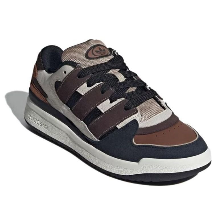 adidas Forum Puffed 'Off White Dark Brown Black' JS3160 - Image 3