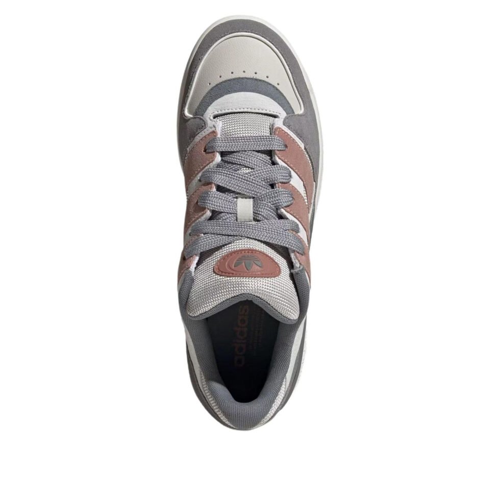adidas Forum2000 'Core White Warm Clay Grey Three' JS3161 - Image 4
