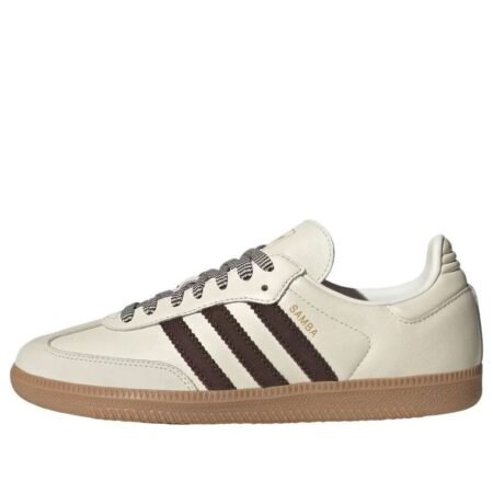 (WMNS) adidas Samba OG 'Off White Dark Brown' JS3181