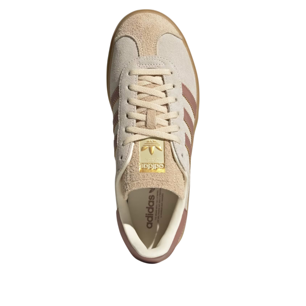 (WMNS) adidas Gazelle Bold 'Cream Warm Clay Sand' JS3893 - Image 2