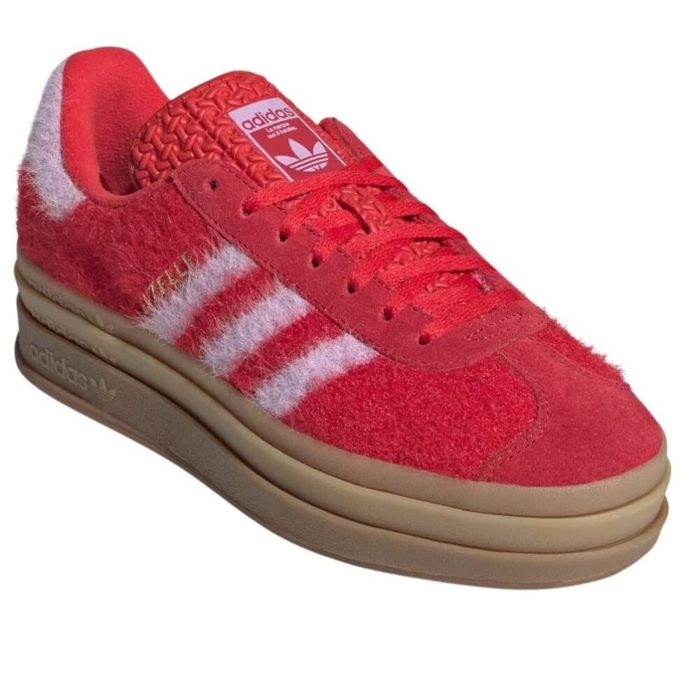 (WMNS) adidas Gazelle Bold 'Better Scarlet Bliss Lilac' JS3905 - Image 4