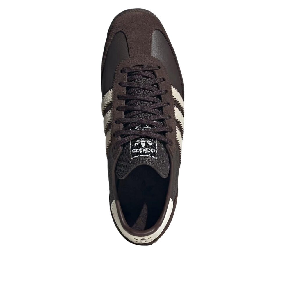adidas SL 72 OG 'Dark Brown Cream White' JS3983 - Image 4