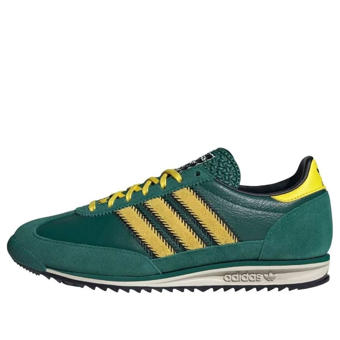 (WMNS) adidas SL 72 OG 'Collegiate Green Yellow' JS3984