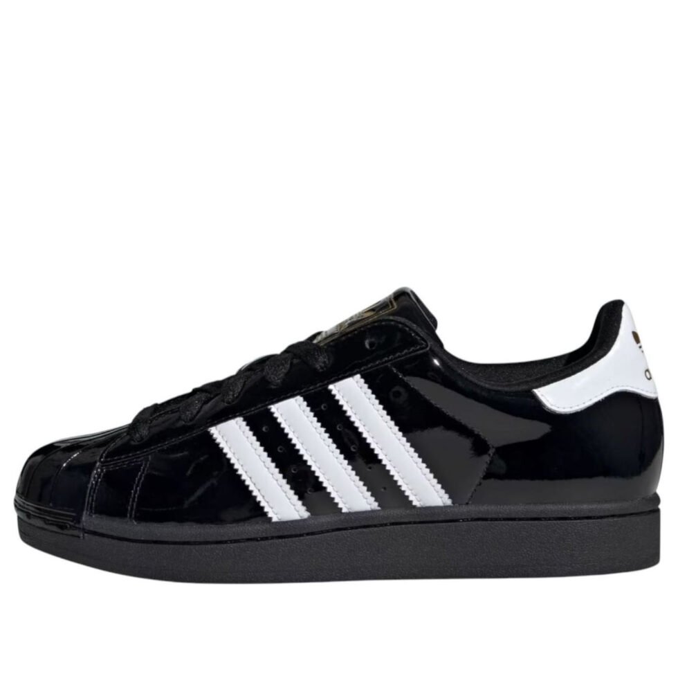 (WMNS) adidas Superstar II 'Core Black Gold Metallic' JS4009
