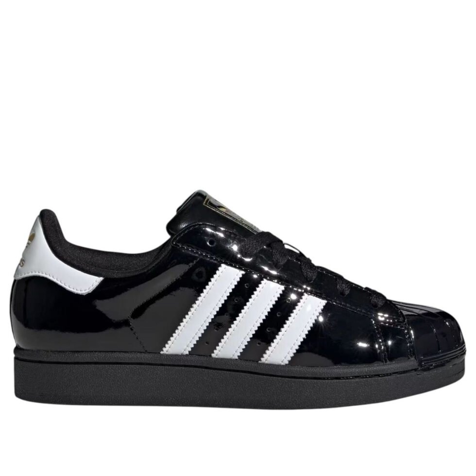 (WMNS) adidas Superstar II 'Core Black Gold Metallic' JS4009 - Image 5