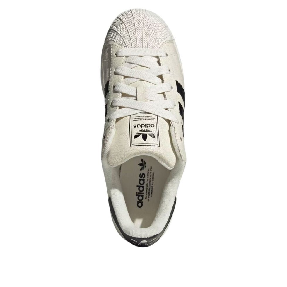 (WMNS) adidas Superstar II 'Off White Black'  JS4013 - Image 2
