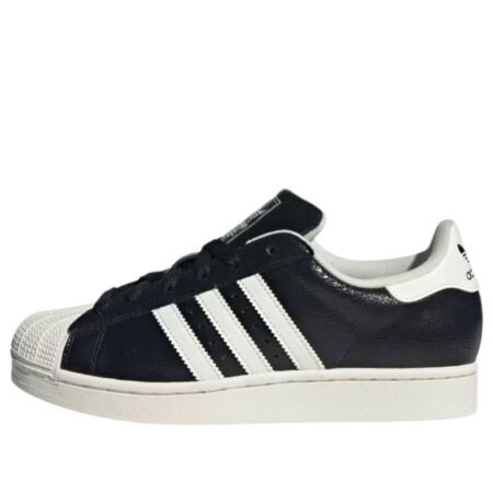 (WMNS) adidas Superstar II 'Black Off White' JS4014