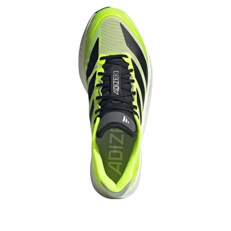 adidas Adizero Boston 13 'Lucid Lemon Black' JS4933 - Image 4