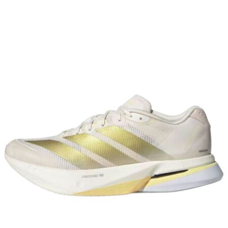 (WMNS) adidas Adizero Boston 13 'Chalk White Gold Metallic' JS4952