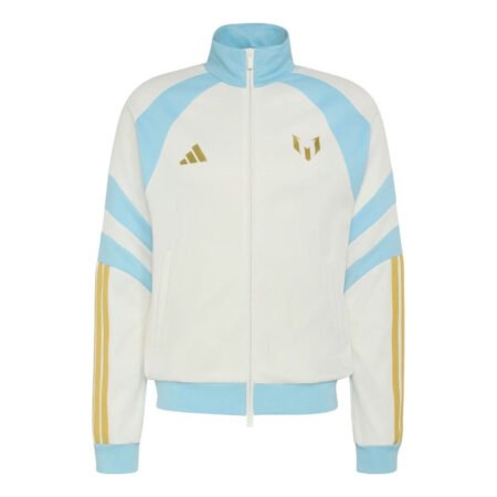adidas x Messi House Of Tiro Track Jacket Asia Sizing 'Off White Ice Blue' KH2898