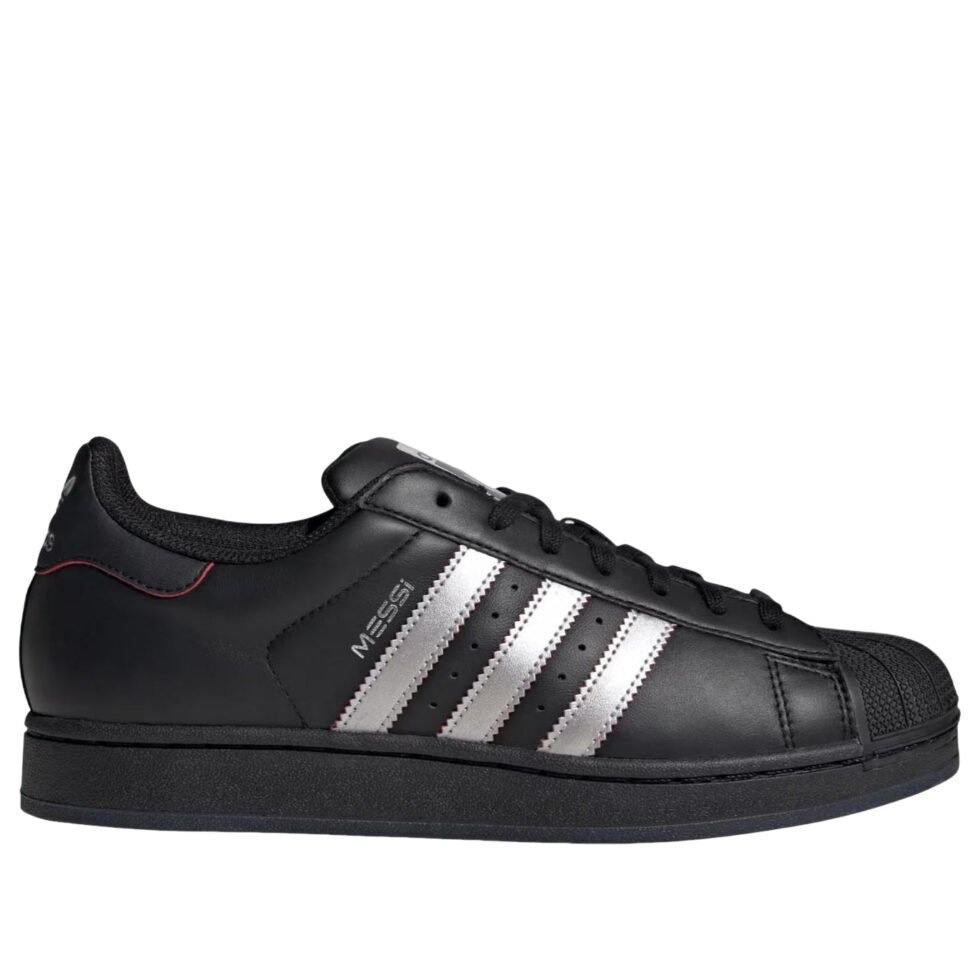 adidas Superstar Messi 'Core Black Silver Metallic' KH5336 - Image 2
