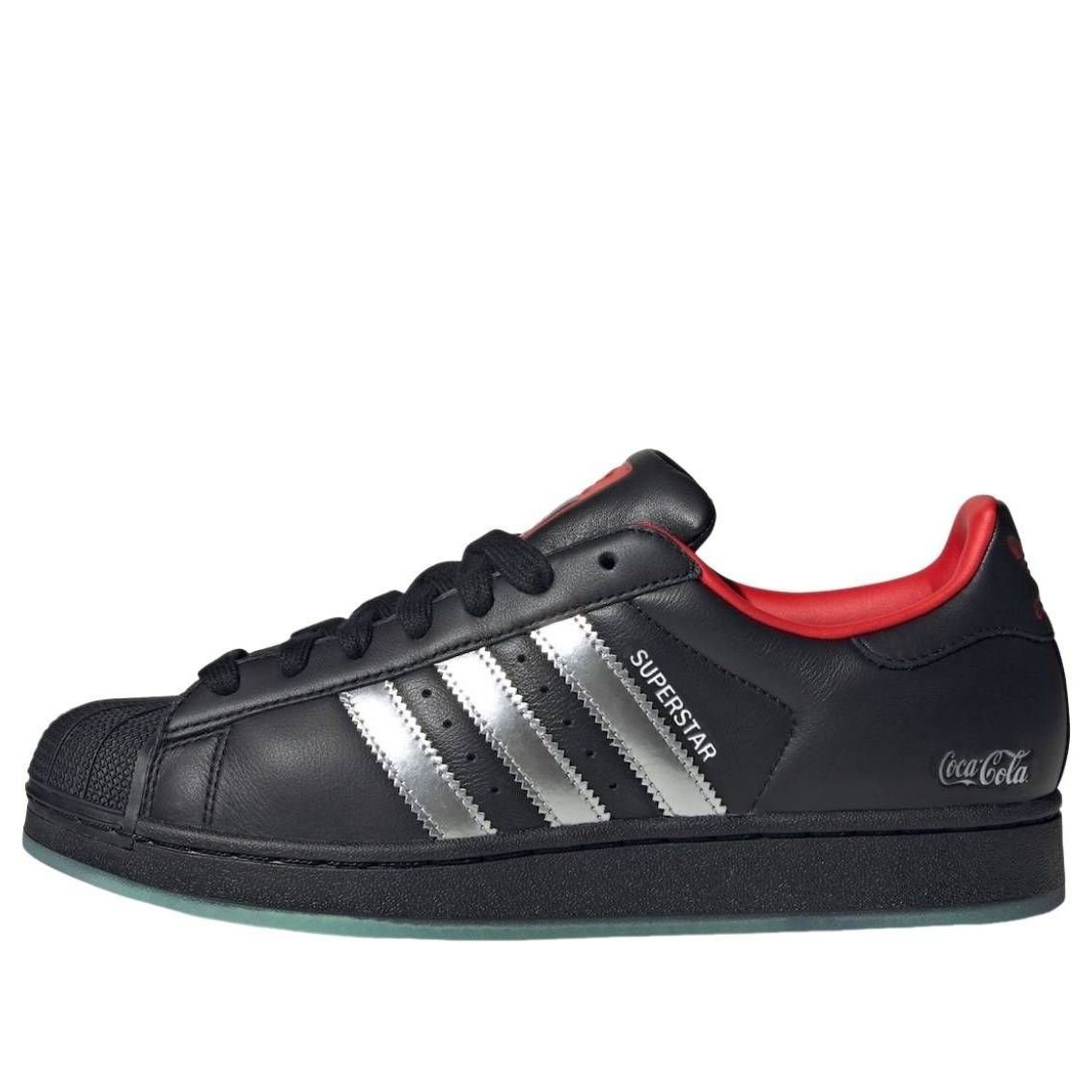 adidas x Coca-Cola Superstar 'Black Metallic Silver' KH6891