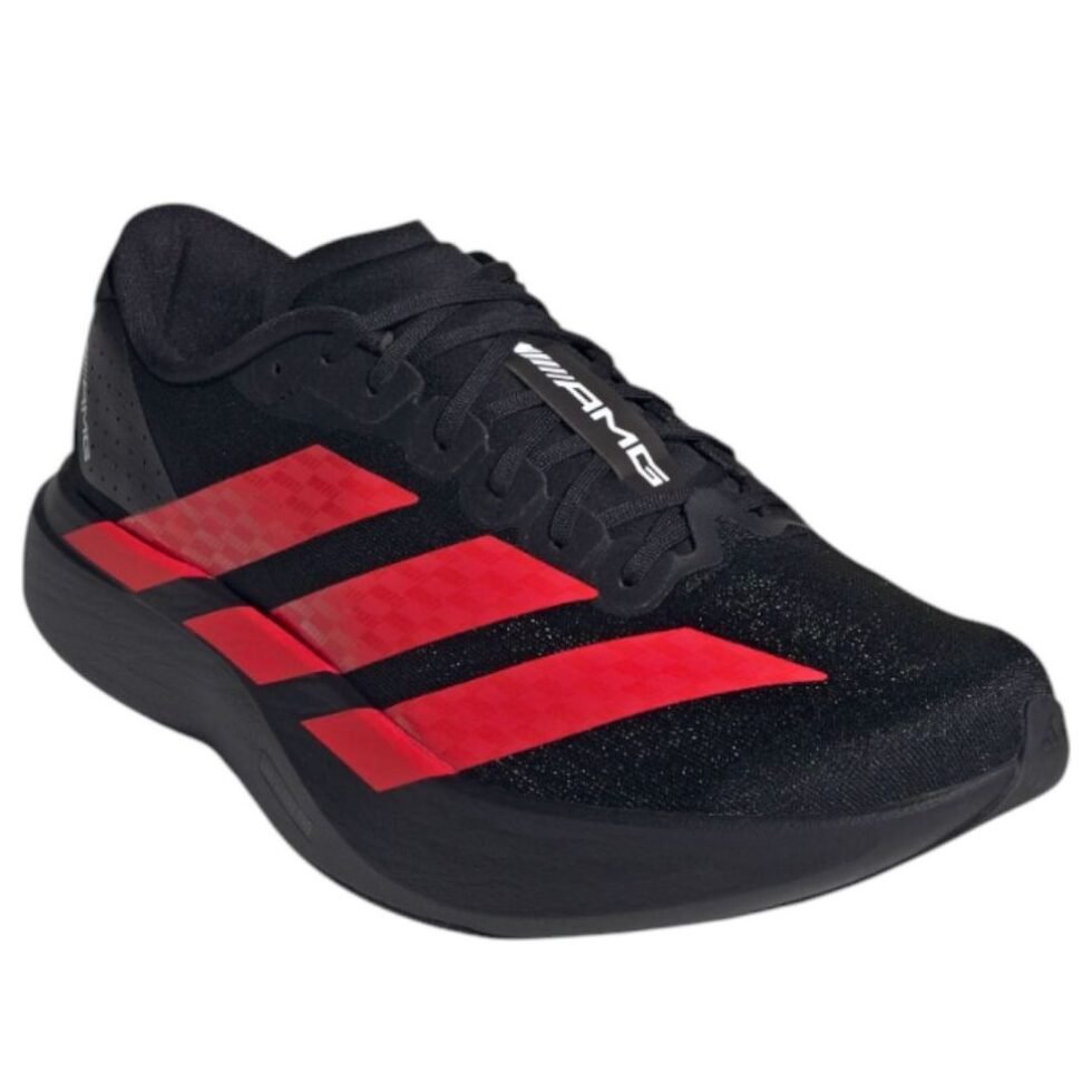adidas Adizero Evo SL AMG 'Black Lucid Red' KH8832 - Image 4