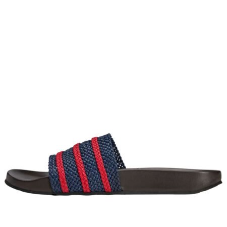 adidas x Wales Bonner Adilette Slides 'Night Indigo Better Scarlet Dark Brown' KI3388