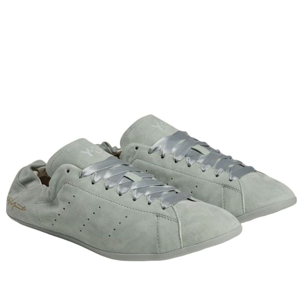 adidas Y-3 Stan Smith Lo Pro 'Wonder Sage Off White' KI3473 - Image 2