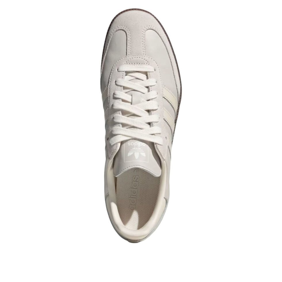 adidas Samba 'Chalk Pearl Chalk White Gum' KI4902 - Image 4