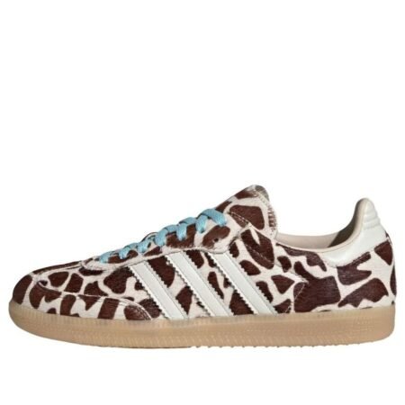(WMNS) adidas Samba OG 'Giraffe Print Crystal Linen Gum'  KI6669