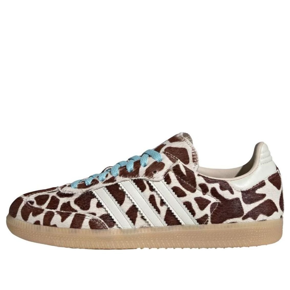 (WMNS) adidas Samba OG 'Giraffe Print Crystal Linen Gum'  KI6669