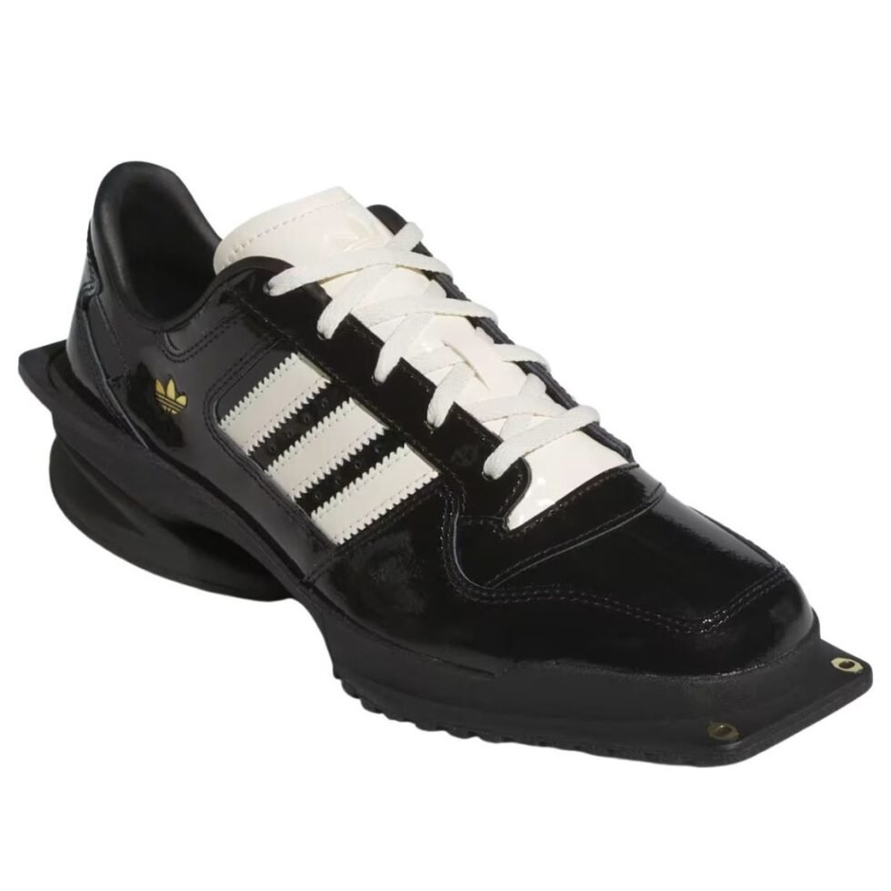 (WMNS) adidas Forum Cubism 'Black Cream White Gold' KI8452 - Image 4