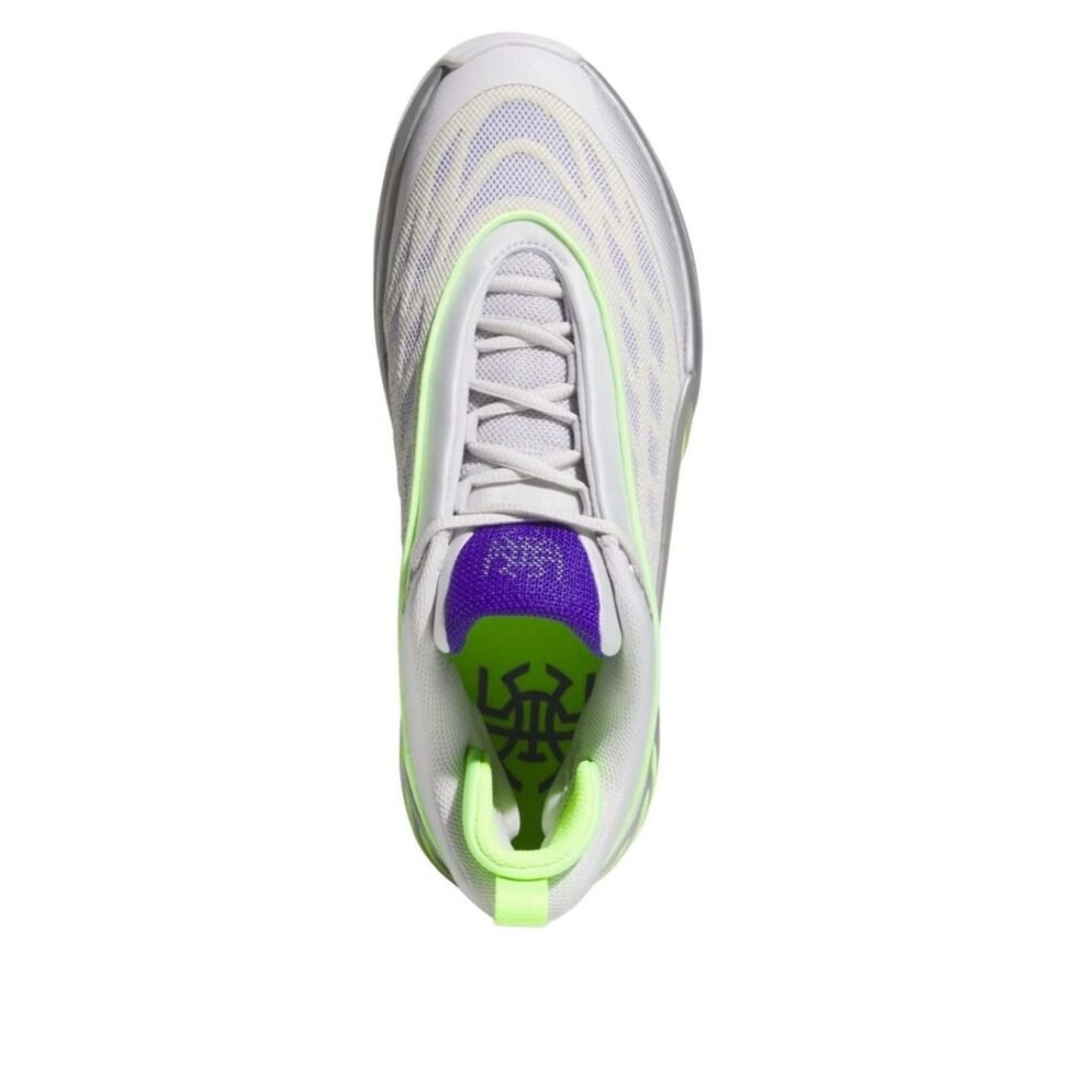 adidas D.O.N. Issue #8 'Silver Metallic Lucid Lime' KI9286 - Image 5