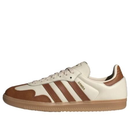 (WMNS) adidas Samba 'Wonder White Dusky Bronze Gold Metallic' KJ0996